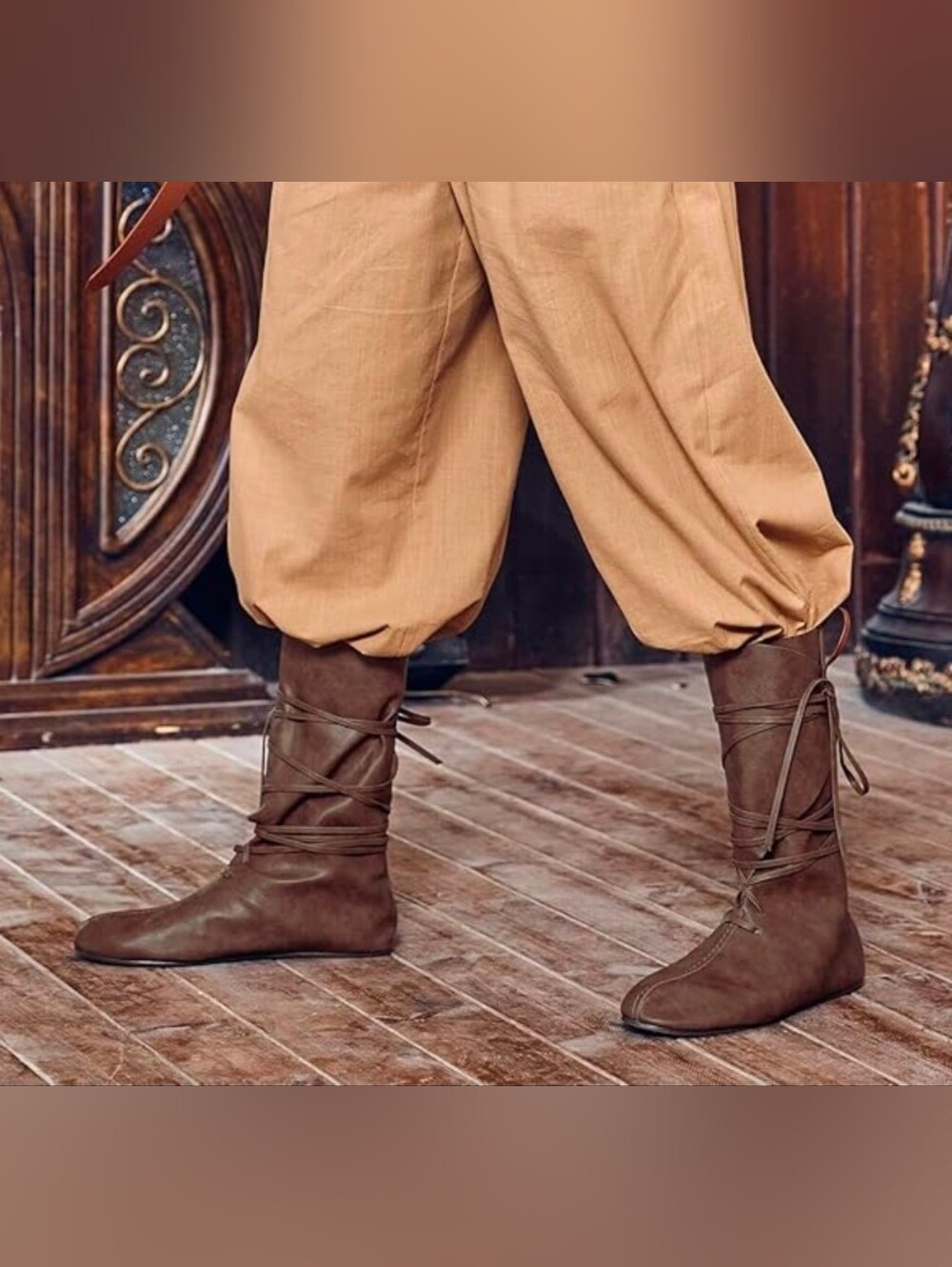 Men's Medieval Renaissance Cosplay Boots